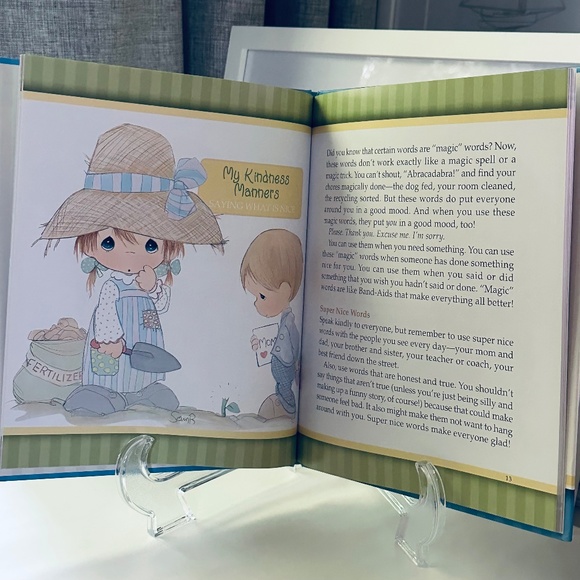 Precious Moments Book of Manners for Boys Hardcover - Picture 4 of 5